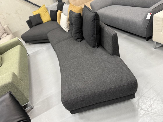 Image 1 of Divano angolare Rolf Benz Onda in tessuto 440x170