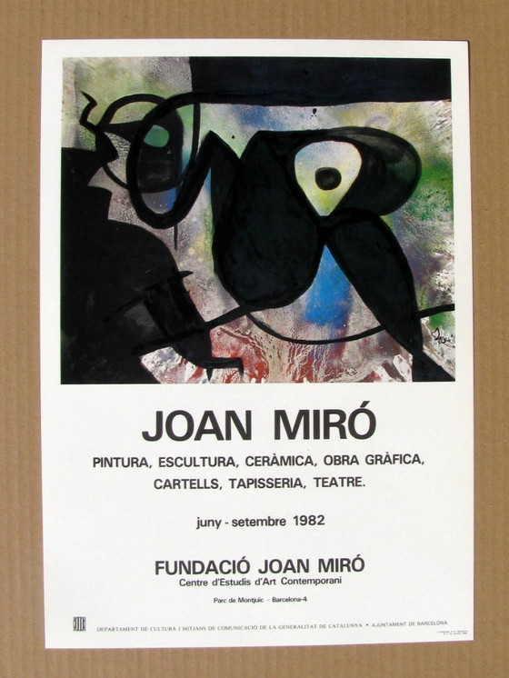Image 1 of 2 affiches van Miró
