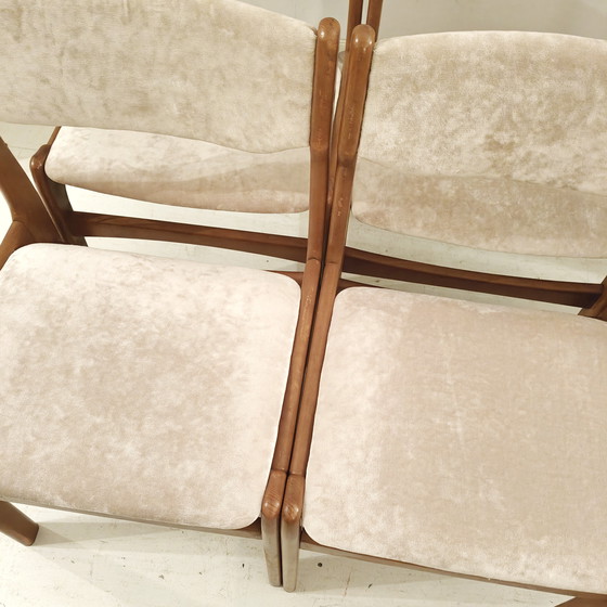 Image 1 of Sedie da pranzo danesi d'epoca ristrutturate