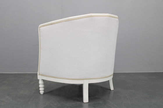 Image 1 of 1930 gerestaureerde Weense Secessie fauteuil