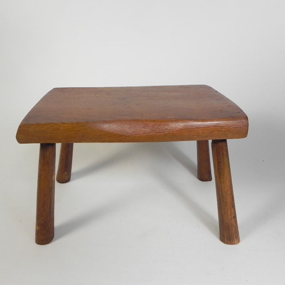 Tabouret vintage en tronc de chêne, années 1960 – Wood (photo 5 of 18)
