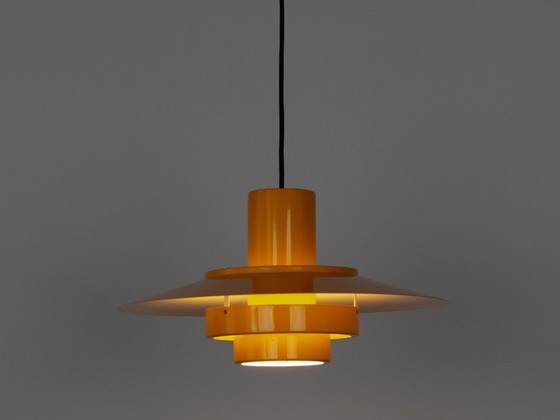 Image 1 of Lampada a sospensione vintage danese Falcon di Andreas Hansen, Fog and Morup, 1969