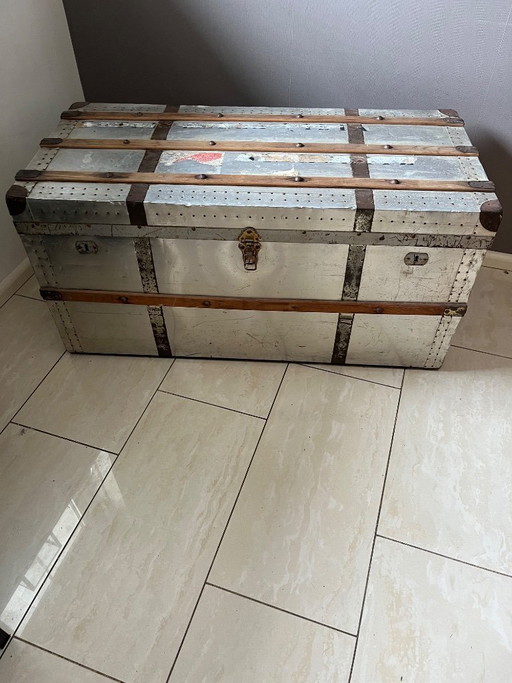 Antique cruise chest