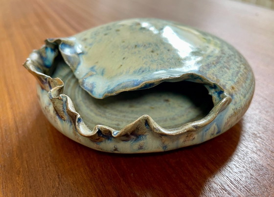 Keramik Designobjekt / kleine Schale - Ardine Spitters, Schalen, Blau (Foto 2 von 8)