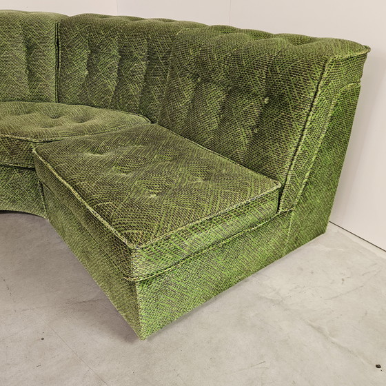 Image 1 of Vintage modulaire bank + fauteuil