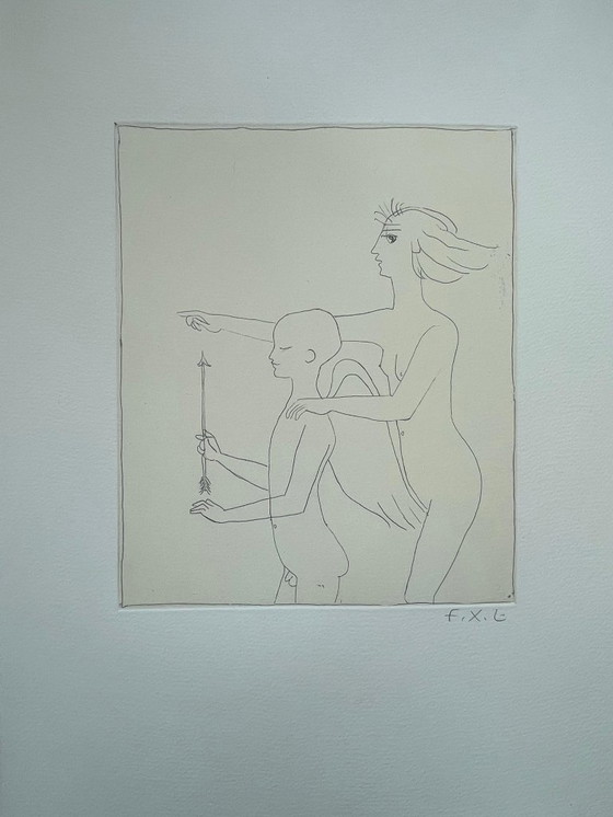 Image 1 of François-Xavier Lalanne (1927-2008) Allegorie van de liefde, 2002