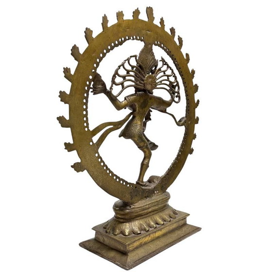 Lot 447 – Nataraja en Bronze – Sculptures Style Temple Indien (photo 6 of 9)