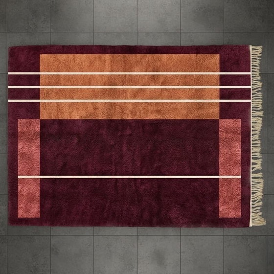 Image 1 of Tapis en laine pure tissé main traditionnelle taille 1,5/2,5 m