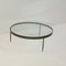 Tavolino rotondo G4 di Janni Van Pelt, 1956 – Libri d'arte, polished steel, Mid Century Modern (photo 10 of 11)