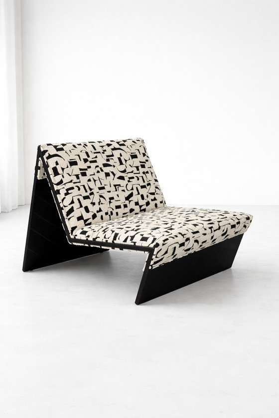 SZ10 M Lounge chair by Hans Ebbing & Ton Haas for Artifort – Armchairs, Wood, Postmodern (photo 9 of 9)