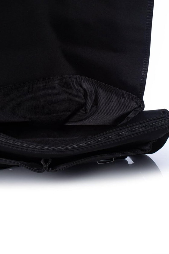 Image 1 of Gucci, black canvas messenger bag