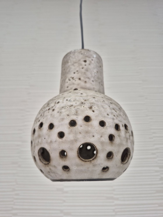 Vintage Hannie Mein Pendant lamp ceramic. (photo 5 of 9)