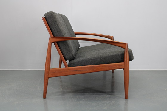 Image 1 of 1960S Magnus Olesen Papier Mes 2-zits Teak Sofa, Denemarken