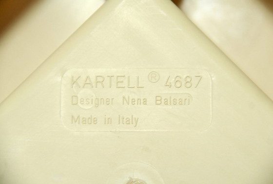 Image 1 of Kartell Pflanzgefäß von Nena Balsari (Modell 4687, 1970er Jahre)