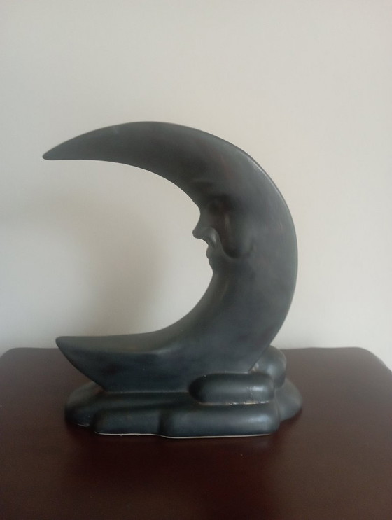 Image 1 of Faïence fine Art déco/Jugendstil Moon