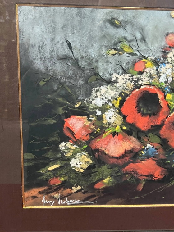 Painting "Bouquet of flowers". – Paintings & Drawings, Wood (photo 4 of 7)