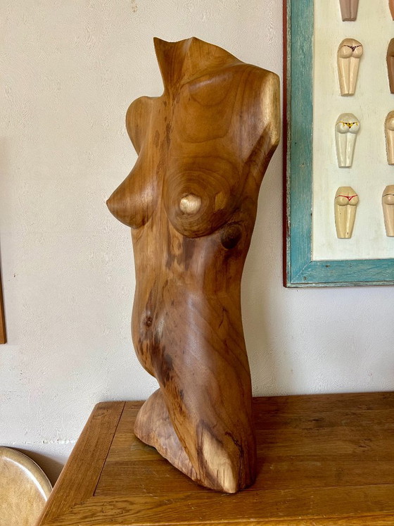 Torse Féminin – Sculptures, Bois (photo 12 of 13)