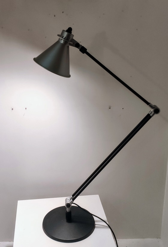 Image 1 of Hannes Wettstein, Large Table Lamp Snodo for Belux