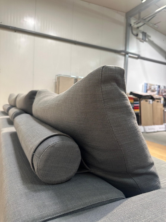 Image 1 of Canapé 4 places ZGAN Flexform Lightpiece gris-bleu