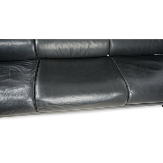 Image 1 of Drabert Lobbytop 3-seater leather sofa by Otto Zapf, 1970
