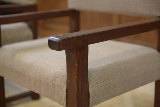 Coppia di poltrone degli anni '50 – Legno, Vintage (photo 7 of 12)