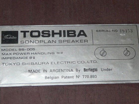 Image 1 of Toshiba SS-005 Speakers Design Bertagni