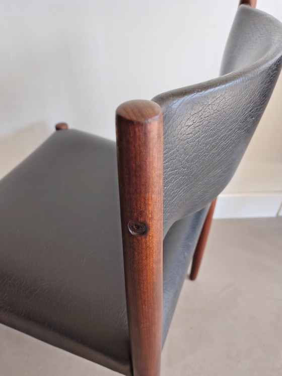 Image 1 of 2x vintage eetkamerstoelen 