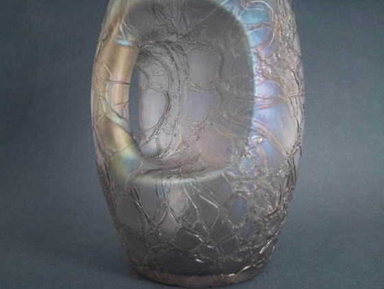 Image 1 of Pichet irisé « Crocodile » de Koloman Moser, style Jugendstil, pour Loetz, 1900