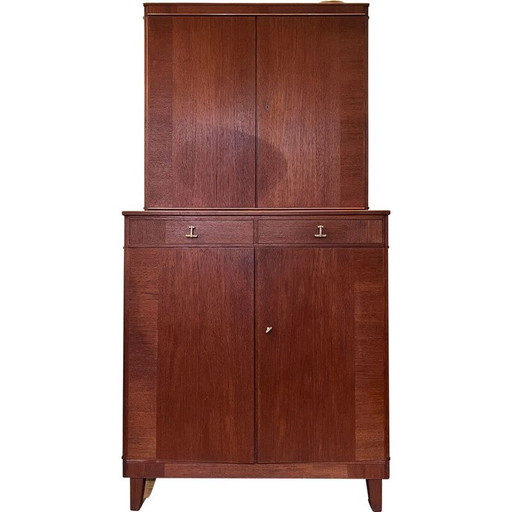 Mobiletto vintage in teak di Carl Malmsten, Svezia 1970