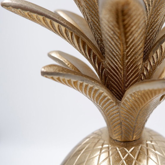 Image 1 of Seau à glace vintage en forme d'ananas, style Hollywood Regency, des années 1970.