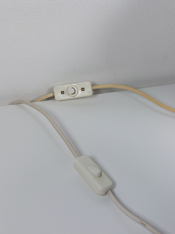 Image 1 of Vintage tafellampen DDR Space Age chromen bedlampjes