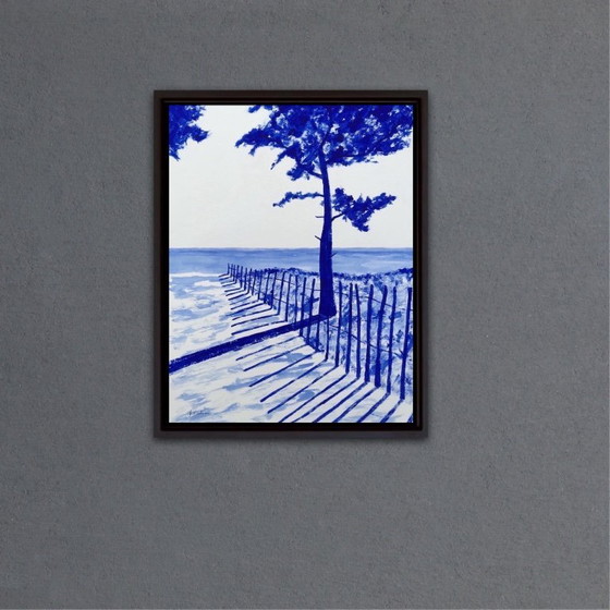 Image 1 of Acrilico su carta bianca Hahnemuhle 325 g. Dimensioni 40x30 cm.