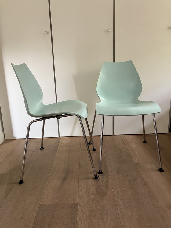 Image 1 of Kartell Maui bleu clair 2 pièces