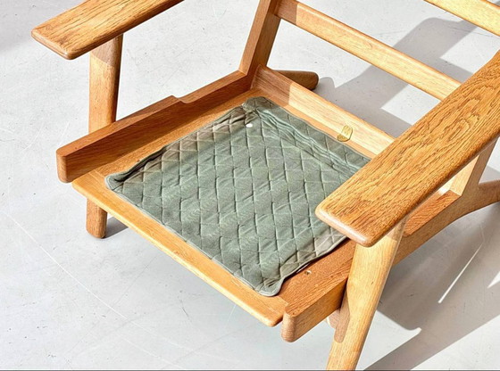 Image 1 of Fauteuil GE 290 Easy Chair de Hans J. Wegner pour Getama, années 1950