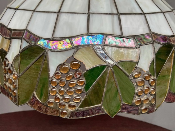 Stile Tiffany a sospensione. Vetrate artistiche con piombo. – Lampade a sospensione, Crystal, Glass (photo 3 of 5)