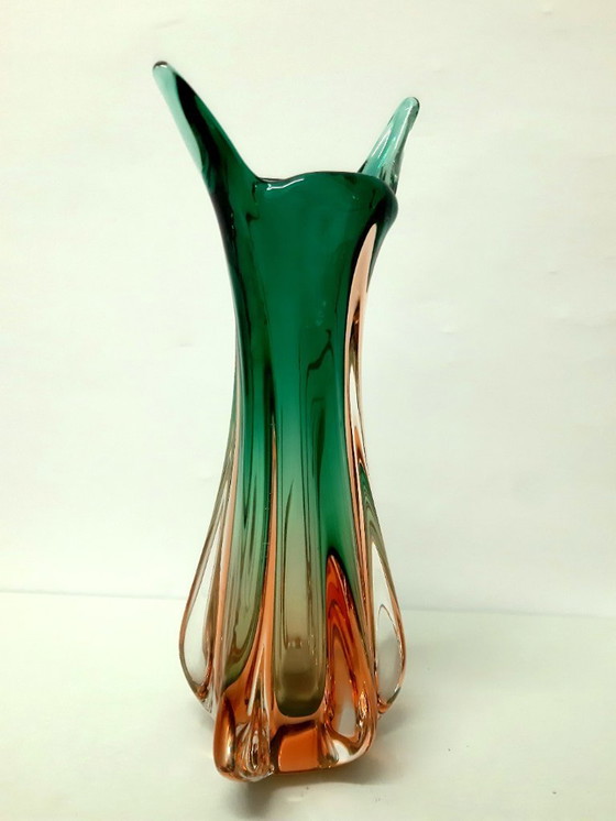 Image 1 of Colorful vase / Murano glasswork