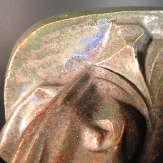 Art Deco Fisch-Obstschale aus Bouffioulx-Sandstein von Roger Guérin, 1925 – Geschirr (photo 7 of 13)