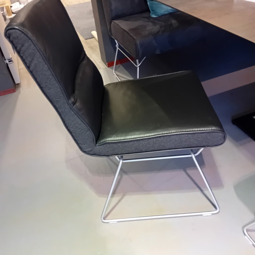 Panca da pranzo Koinor Bogard con sedia da pranzo e poggiapiedi