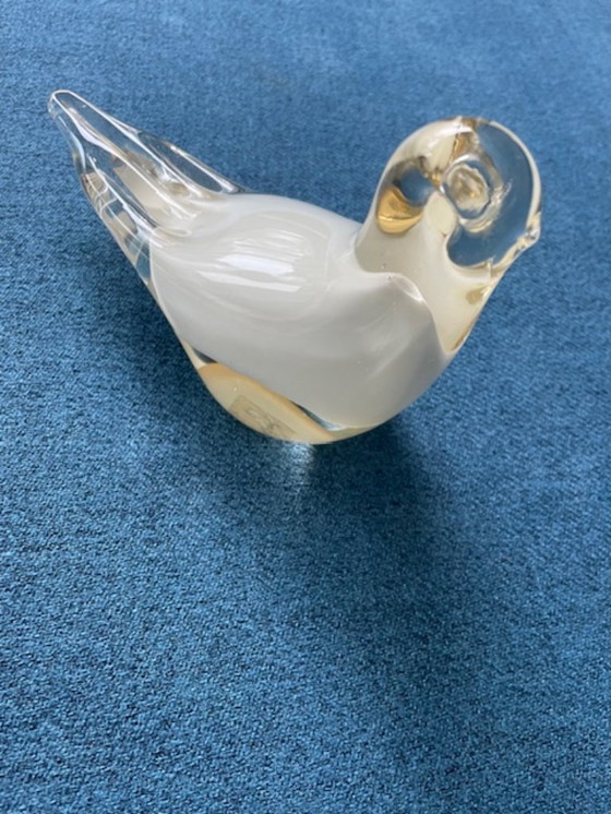 Image 1 of Glass bird sculpture in Scandinavian design
