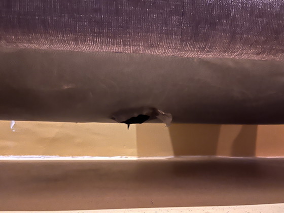 Image 1 of Banco único de color púrpura, puede colocarse en diferentes posiciones