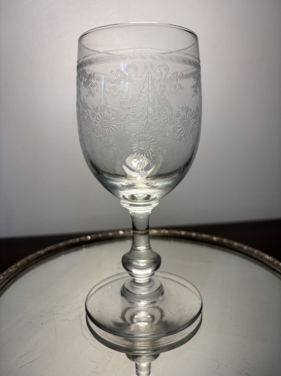 Vaso de agua Meisenthal, principios del siglo XX – Vasos y jarras, Crystal (photo 5 of 11)