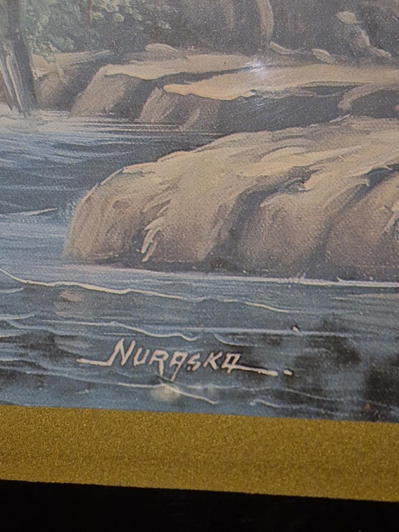 Winter landscape – Art, Glass, Paper (photo 6 of 6)