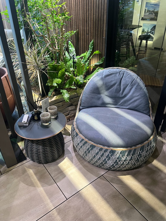 Image 1 of Dedon Sedia rotonda Dala e tavolino Porcini