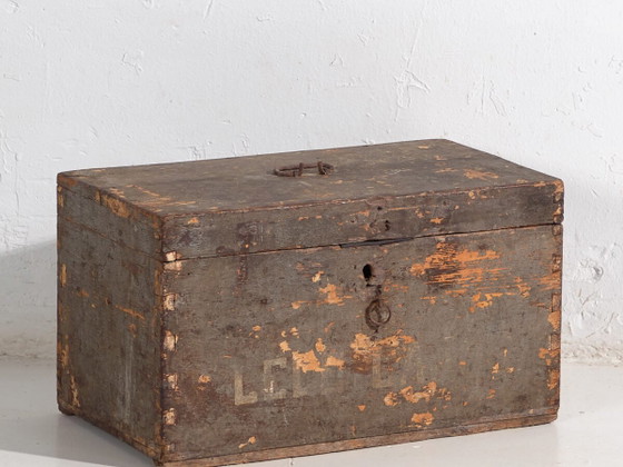 Antique chest with gray patina (c.1920) #72 – Chest of drawers, Rustic (photo 2 of 40)
