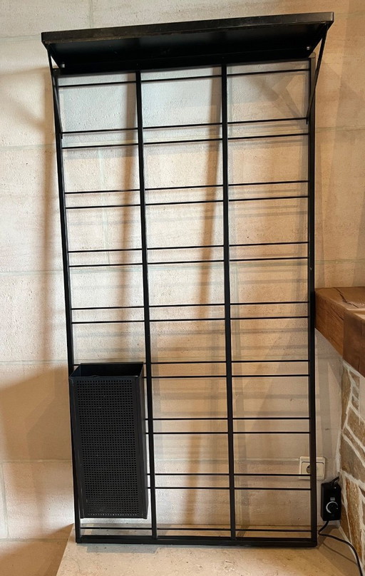 Porte-manteau vintage original avec étagère à chapeaux Tjerk Reijenga pour Pilastro