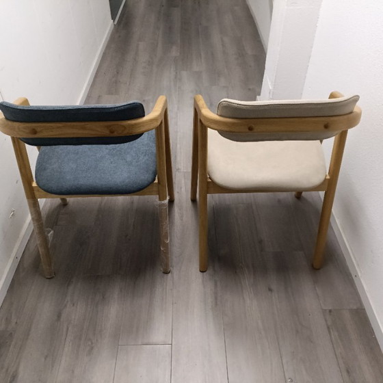 Image 1 of Eikenhouten stoelen 