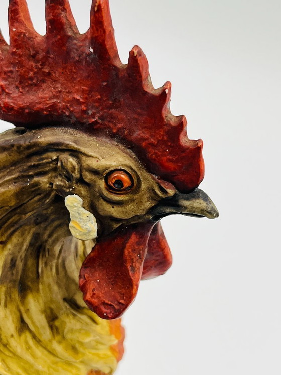 Escultura Gallo en polvo de alabastro Giuseppe Armani, Guiseppe Armani, Objetos decorativos, Cerámica, Madera (foto 8 de 14)