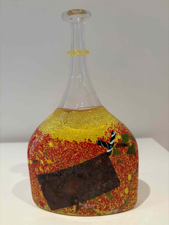 Image 1 of Vase en verre "Satellite" de Bertil Vallien pour Kosta Boda