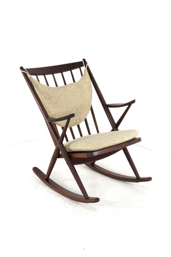 Image 1 of Frank Reenskaug Bramin Schaukelstuhl, Modell 182, Vintage
