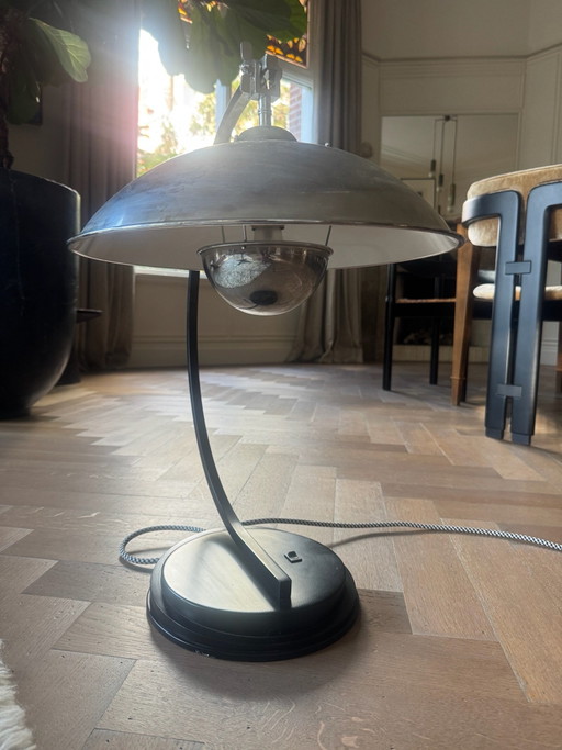 Una classica Lampada da tavolo Mariano Fortuny 1903 (o 'President')